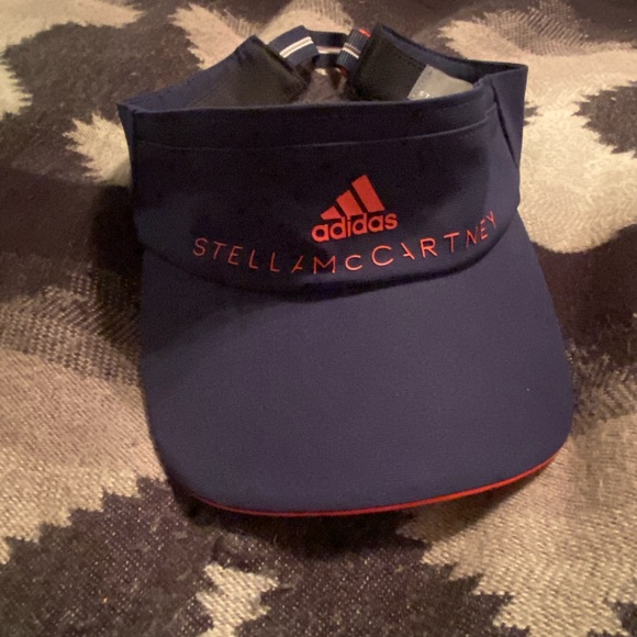 Adidas x Stella McCartney Blue and Red Visor - Picture 1 of 6